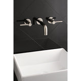 Concord 2 - Handle Wall Mount Bathroom Faucet - BUILDMYPLACE