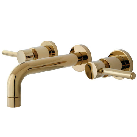 Concord 2 - Handle Wall Mount Bathroom Faucet - BUILDMYPLACE