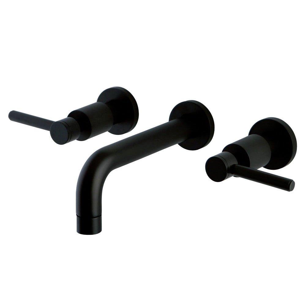 Concord 2 - Handle Wall Mount Bathroom Faucet - BUILDMYPLACE