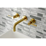 Concord 2 - Handle Wall Mount Bathroom Faucet - BUILDMYPLACE