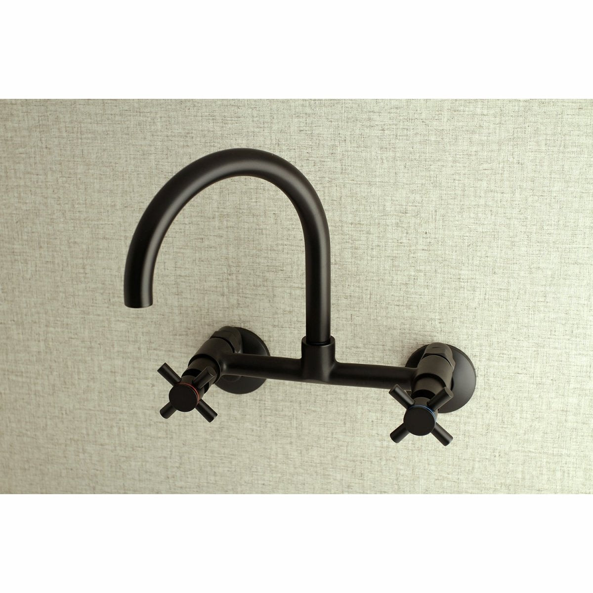 Concord 8" Adjustable Center Wall Mount Kitchen Faucet - BUILDMYPLACE