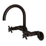 Concord 8" Adjustable Center Wall Mount Kitchen Faucet - BUILDMYPLACE