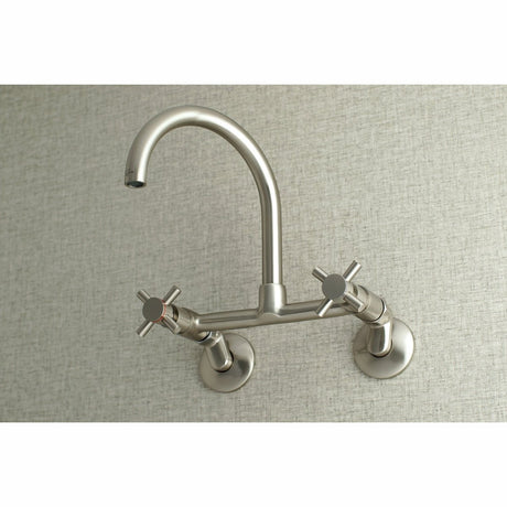 Concord 8" Adjustable Center Wall Mount Kitchen Faucet - BUILDMYPLACE