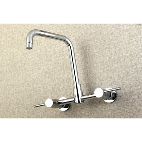 Concord 8" Centerset Wall Mount Kitchen Faucet - BUILDMYPLACE