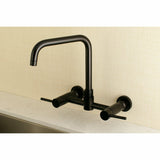 Concord 8" Centerset Wall Mount Kitchen Faucet - BUILDMYPLACE