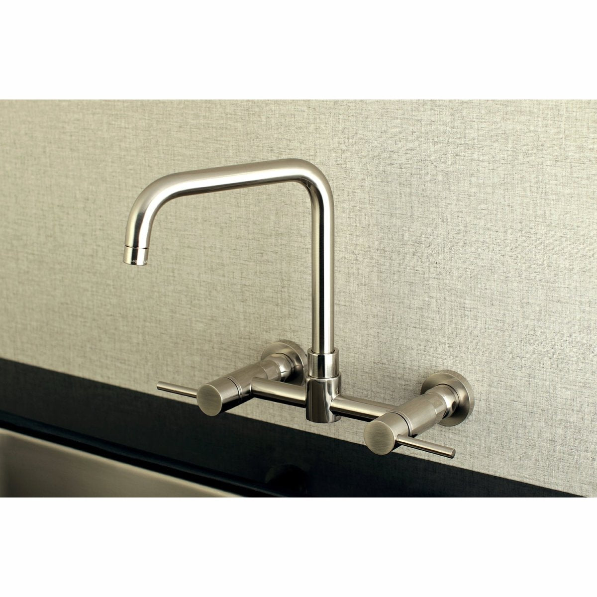 Concord 8" Centerset Wall Mount Kitchen Faucet - BUILDMYPLACE