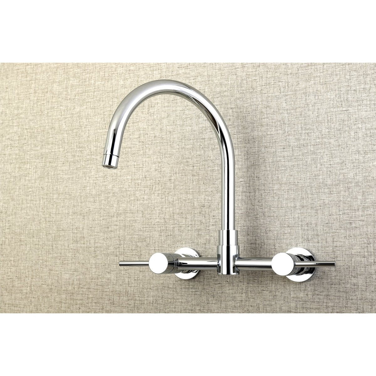 Concord 8 - Inch Centerset Wall Mount Kitchen Faucet - BUILDMYPLACE