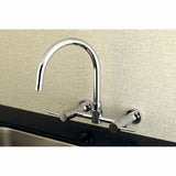 Concord 8 - Inch Centerset Wall Mount Kitchen Faucet - BUILDMYPLACE