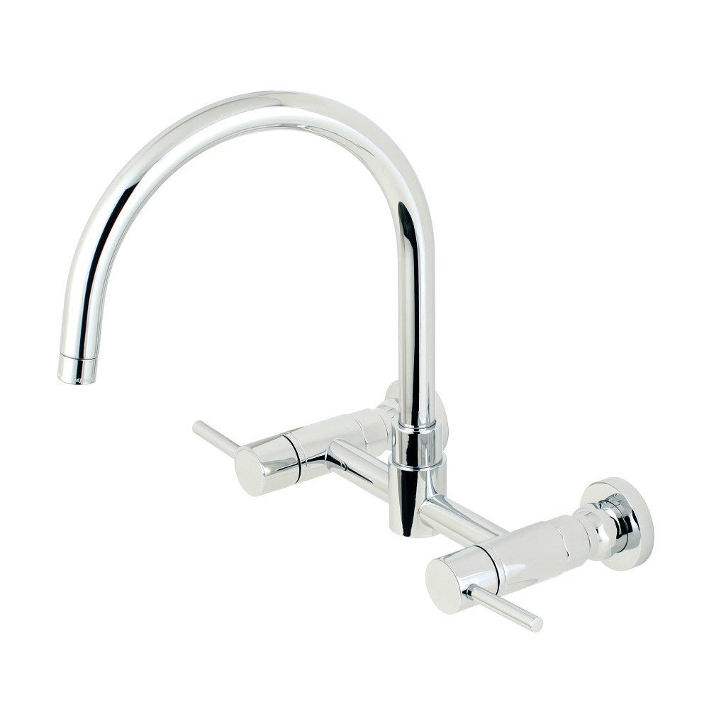 Concord 8 - Inch Centerset Wall Mount Kitchen Faucet - BUILDMYPLACE