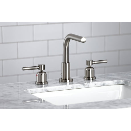 Concord 8 inch Modern Widespread Bathroom Faucet - BUILDMYPLACE