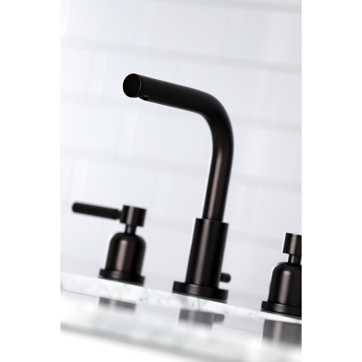 Concord 8 inch Modern Widespread Bathroom Faucet - BUILDMYPLACE