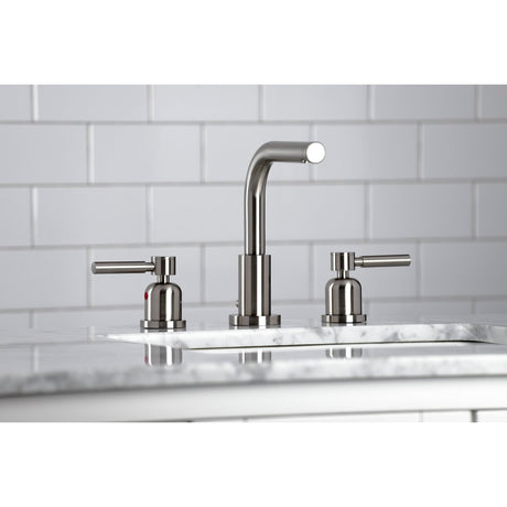 Concord 8 inch Modern Widespread Bathroom Faucet - BUILDMYPLACE