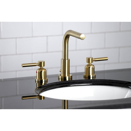 Concord 8 inch Modern Widespread Bathroom Faucet - BUILDMYPLACE