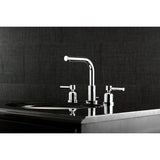 Concord 8 inch Modern Widespread Bathroom Faucet - BUILDMYPLACE