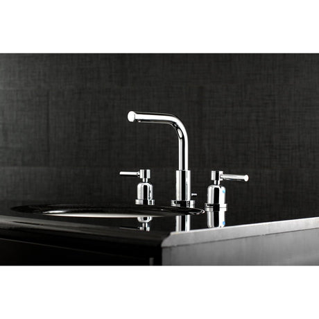 Concord 8 inch Modern Widespread Bathroom Faucet - BUILDMYPLACE