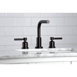 Concord 8 inch Modern Widespread Bathroom Faucet - BUILDMYPLACE