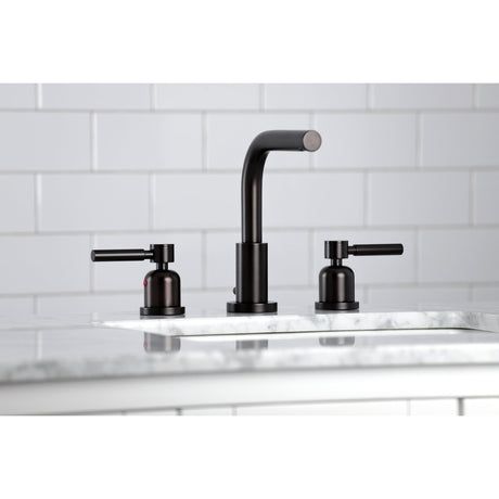 Concord 8 inch Modern Widespread Bathroom Faucet - BUILDMYPLACE