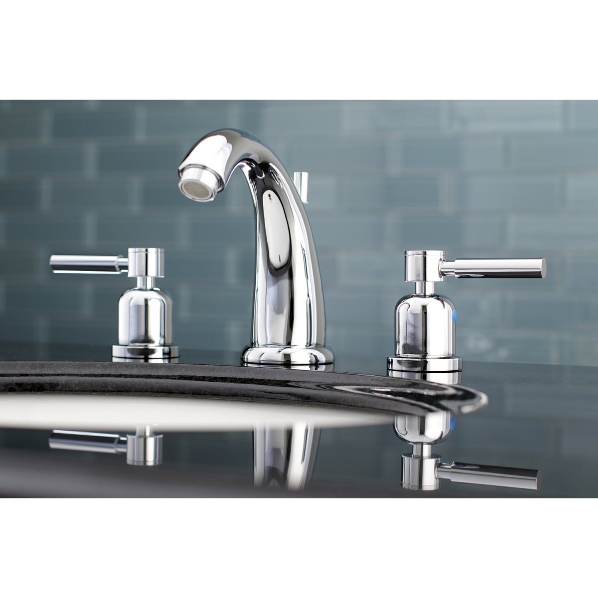 Concord 8 inch Widespread Bathroom Faucet - BUILDMYPLACE