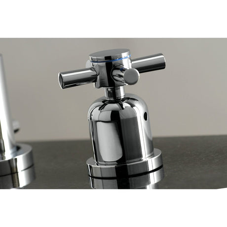 Concord 8 inch Widespread Modern Bathroom Faucet - BUILDMYPLACE