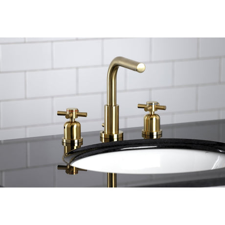 Concord 8 inch Widespread Modern Bathroom Faucet - BUILDMYPLACE