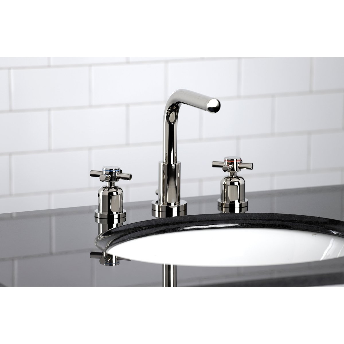 Concord 8 inch Widespread Modern Bathroom Faucet - BUILDMYPLACE