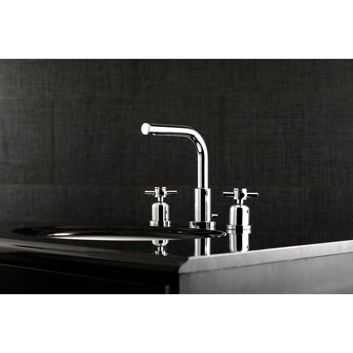 Concord 8 inch Widespread Modern Bathroom Faucet - BUILDMYPLACE