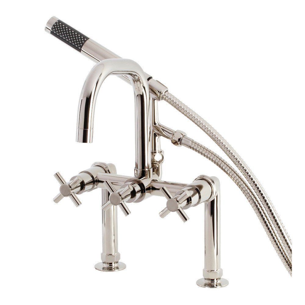 Concord Deck Mount Clawfoot Tub Faucet - BUILDMYPLACE