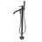 Concord Freestanding Roman Tub Faucet With Hand Shower, 9.5" In Spout Reach - BUILDMYPLACE