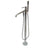Concord Freestanding Roman Tub Faucet With Hand Shower, 9.5" In Spout Reach - BUILDMYPLACE