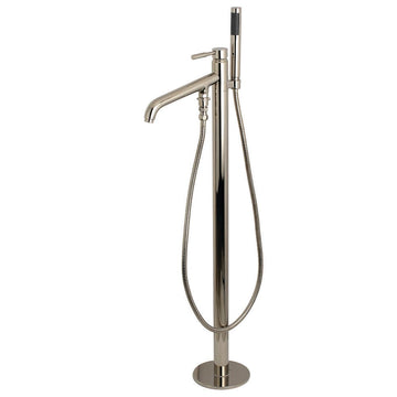 Concord Freestanding Roman Tub Faucet With Hand Shower, 9.5