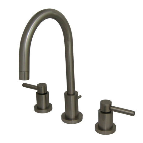 Concord Mini - Widespread Bathroom Faucet, 6.5" Spout Clearance - BUILDMYPLACE