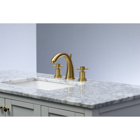 Concord Modern 8 inch Widespread Bathroom Faucet - BUILDMYPLACE