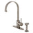 Concord Single Handle Kitchen Faucet With Brass Sprayer - BUILDMYPLACE