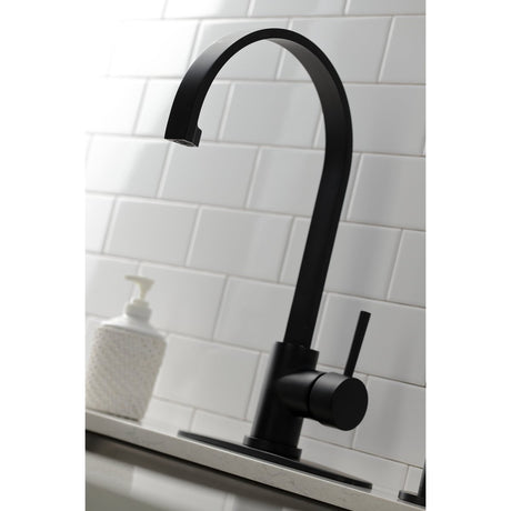 Concord Single Handle Kitchen Faucet With Brass Sprayer - BUILDMYPLACE