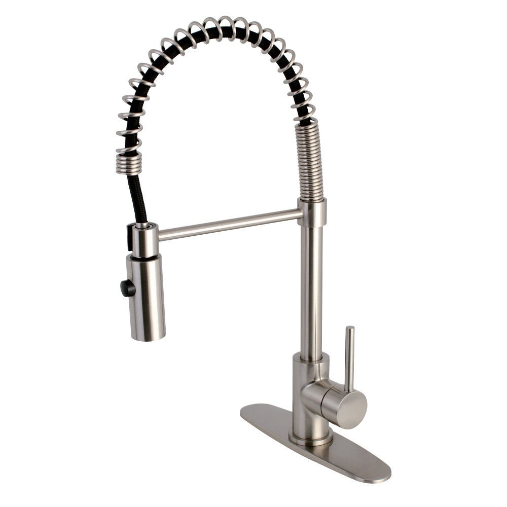 Concord Single - Handle Modern Pull - Down Kitchen Faucet - BUILDMYPLACE