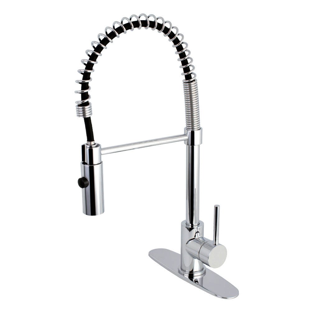 Concord Single - Handle Modern Pull - Down Kitchen Faucet - BUILDMYPLACE