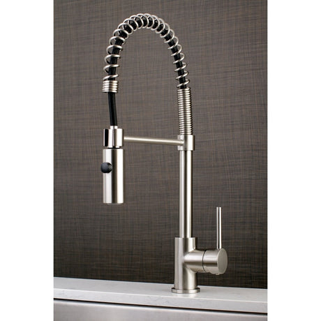 Concord Single - Handle Modern Pull - Down Kitchen Faucet - BUILDMYPLACE