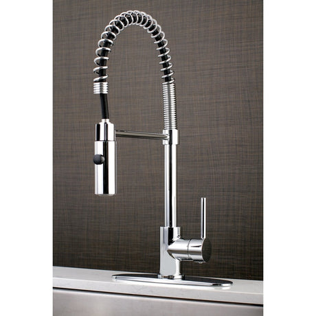 Concord Single - Handle Modern Pull - Down Kitchen Faucet - BUILDMYPLACE