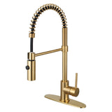 Concord Single - Handle Modern Pull - Down Kitchen Faucet - BUILDMYPLACE