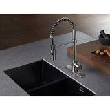 Concord Single - Handle Modern Pull - Down Kitchen Faucet - BUILDMYPLACE