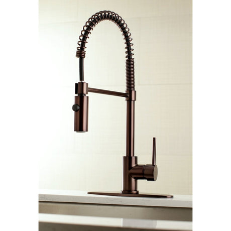 Concord Single - Handle Modern Pull - Down Kitchen Faucet - BUILDMYPLACE