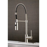 Concord Single - Handle Modern Pull - Down Kitchen Faucet - BUILDMYPLACE