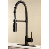 Concord Single - Handle Modern Pull - Down Kitchen Faucet - BUILDMYPLACE