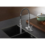 Concord Single - Handle Modern Pull - Down Kitchen Faucet - BUILDMYPLACE