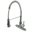 Concord Single - Handle Pre - Rinse Kitchen Faucet - BUILDMYPLACE