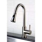 Concord Single - Handle Pull - Down Kitchen Faucet - BUILDMYPLACE