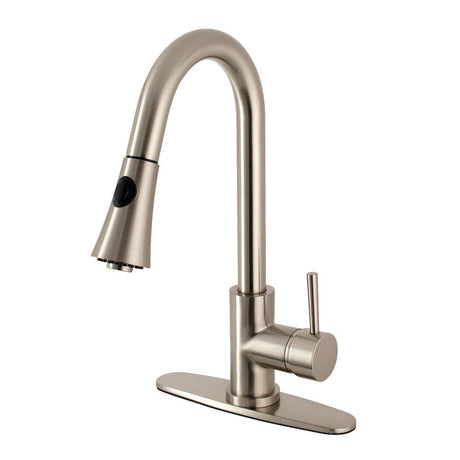 Concord Single - Handle Pull - Down Kitchen Faucet - BUILDMYPLACE