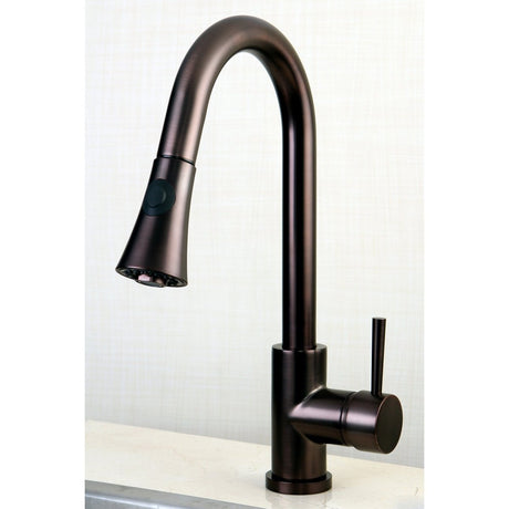 Concord Single - Handle Pull - Down Kitchen Faucet - BUILDMYPLACE