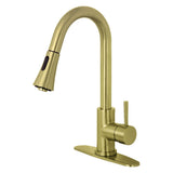 Concord Single - Handle Pull - Down Kitchen Faucet - BUILDMYPLACE