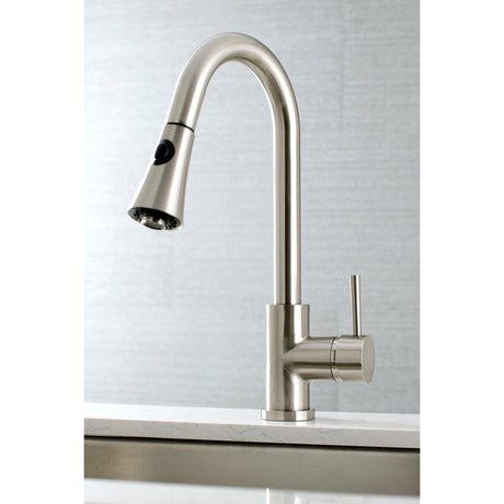 Concord Single - Handle Pull - Down Kitchen Faucet - BUILDMYPLACE